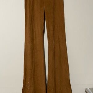 Brown Wide-Leg Pants girl M 10/12